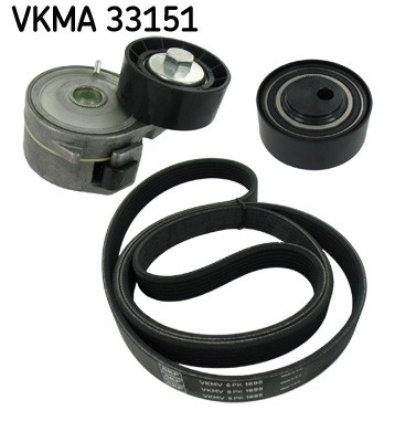 SKF VKMA 33151 V-Ribbed Belt Set for CITROËN,PEUGEOT