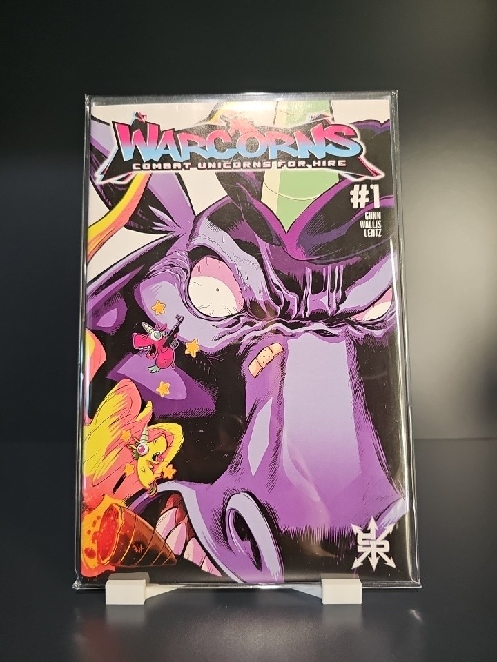 Unicornios de combate Warcorns para alquiler #1 - FIRMADO por Garrett Gunn