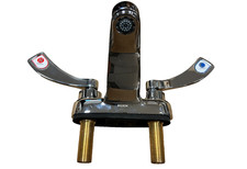 Moen 8215F05 Commercial M-Dura Centerset Bathroom Faucet 4" Wrist Blade Handles