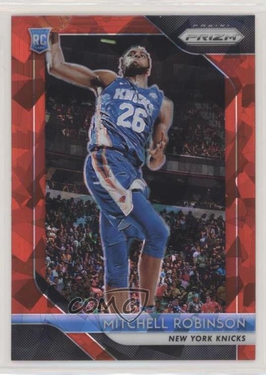 2018-19 Panini Prizm Red Ice Prizm Mitchell Robinson #227 k5j
