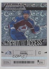 2023-24 Upper Deck Credentials Debut Ticket Access /999 Tier 1 Ondrej Pavel s3g