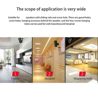 Music Equipment Mount Bracket Easy Installation For Companion 5 Soundbar