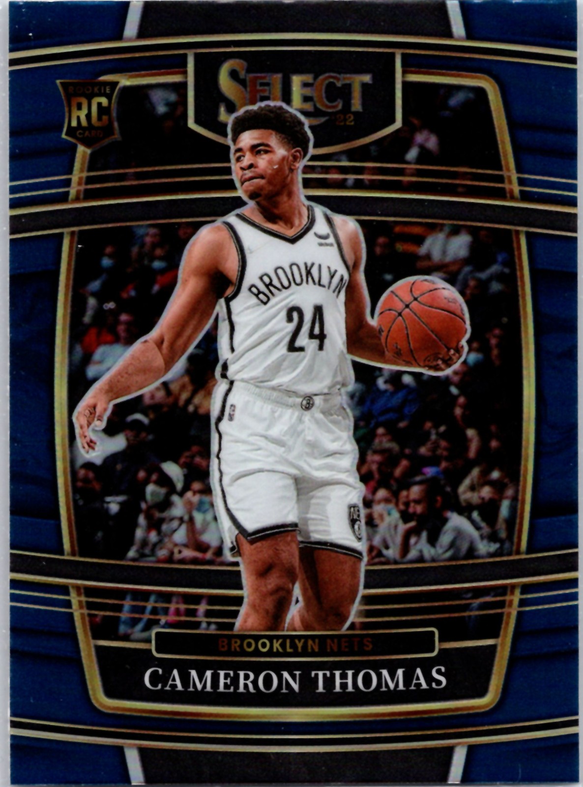 2021-22 Panini Select #21 Cameron Thomas Silver Prizms
