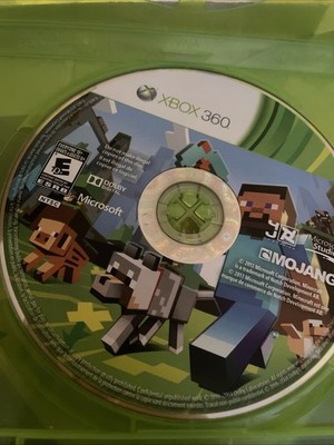 Minecraft Xbox 360 Edition (Microsoft Xbox 360, 2013) Loose Disc Only - Tested!