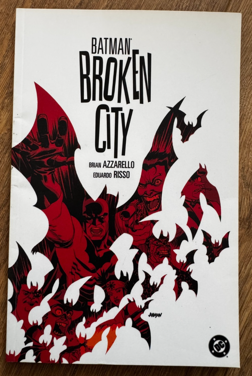 Batman Broken City Paperback TPB Graphic Novel 1st DC Comics Azzarello Risso