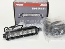 Rigid 906213 Sr-series Pro 6 Inch Led Spot Light Bar Black Aluminum Universal