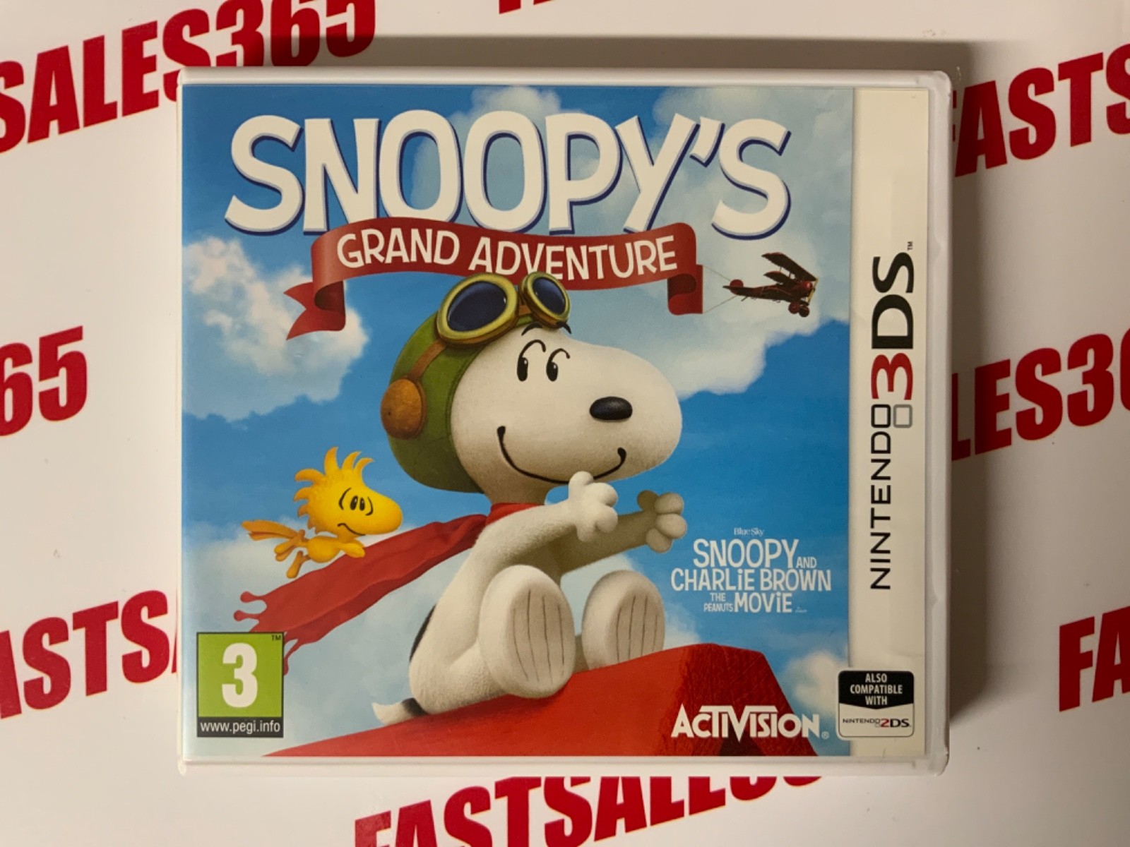 Snoopys Grand Adventure - NINTENDO 3DS - GREAT CONDITION.