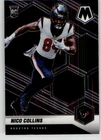 Nico Collins 2021 Panini Mosaic 330 Houston Texans Rookie
