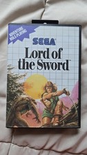 Lord of the Sword for Sega Master System 1988 Complete with Manual