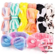 8pcs Spa Headband, Mothers Day Gifts Bulk, Stocking Stuffers for Multicolor