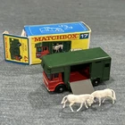 Vintage Matchbox No 17 Horse Box with Original Box