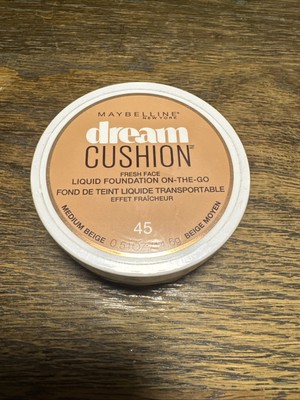 MAYBELLINE Dream CUSHION LIQUID FOUNDATION ~ MEDIUM BEIGE #45 ~ NEW SEALED