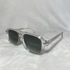 Rendel Higgins Paris Clear Frame Aviator Sunglasses 54-15-145 C4