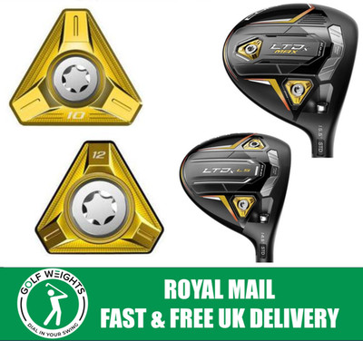 Cobra King LTDx LS Max Golfschläger Driver Fairway Hybrid Gewichte 4-18 g UK Ware