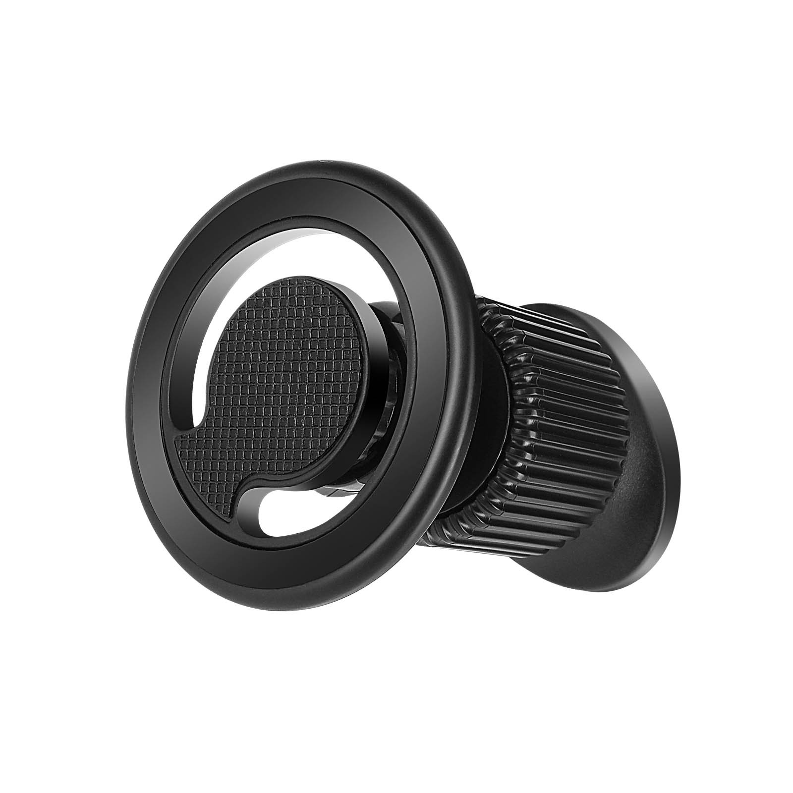 Support voiture smartphone LinQ noir avec rotation 360 et fixation ventouse