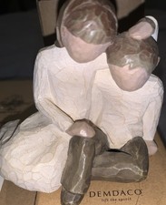 Willow Tree Figure Sister and Brother No Box Excellent Condition