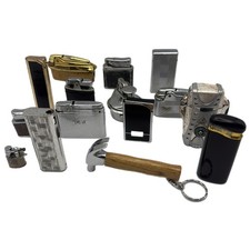 Vintage Lighter Job Lot Ronson Colibri Mixed Collectable Bundle Spares Repair UK