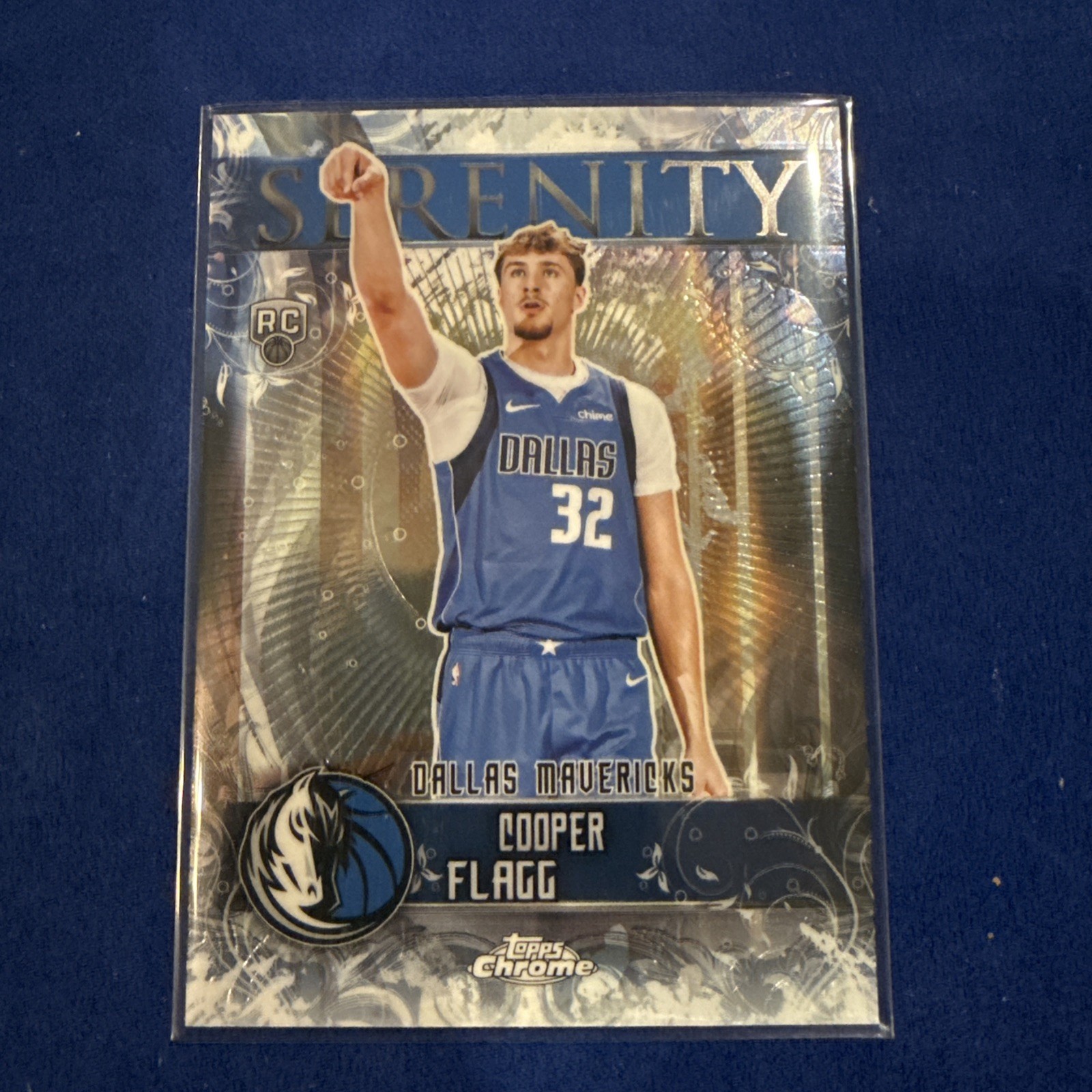 2025/26 Topps Chrome Cooper Flagg RC Serenity #SY-11 Mavericks