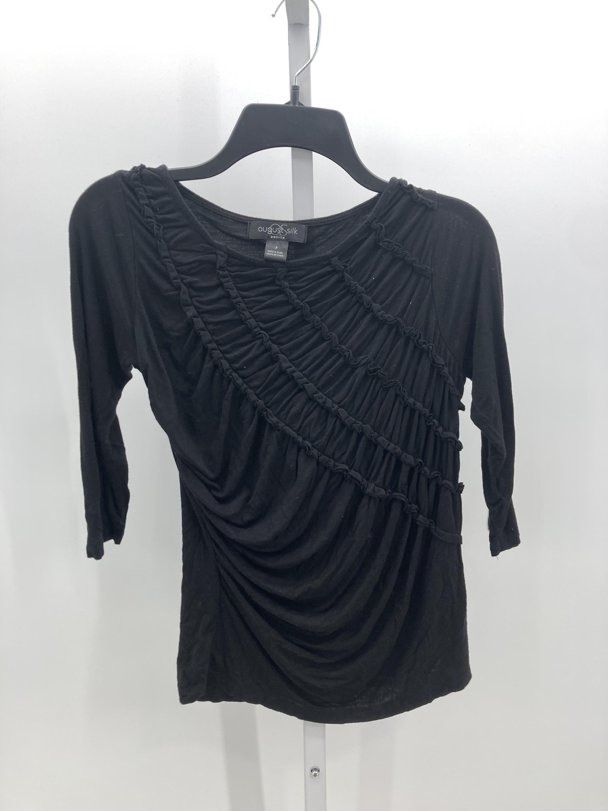 August Silk Size X Small Petite Petite 3/4 Sleeve Shirt | eBay