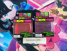 NeeDoh Nice Cube Super Solid Squish - Lot Of 2 Purple, Pink