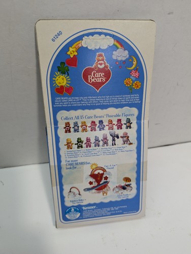 Vintage NOS Care Bear Baby Tugs Bear Poseable Figure in Box 1984 Unpunched 61240 - Bild 4 von 4