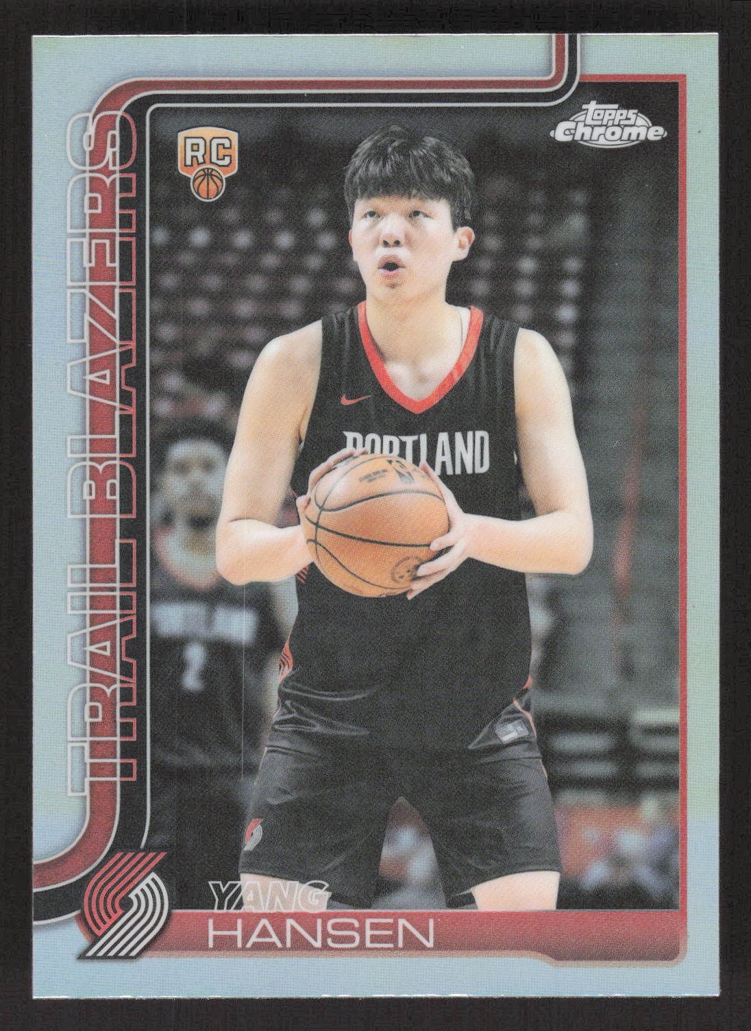 2025-26 Topps Chrome #266 Yang Hansen Refractor