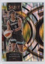 2024 Panini Select WNBA Premier Level Silver Flash Prizm Diamond DeShields 0o3x