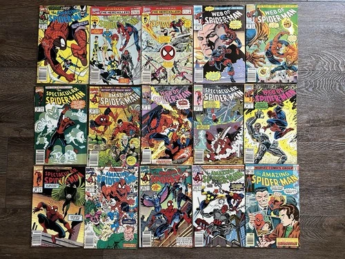 Spider-Man 15 Book * All Newsstand * Bronze - Copper Age, Marvel Comics Amazing