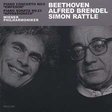 Beethoven: Piano Concertos No. 5 No. 23 by Alfred Brendel - Music CD - VG