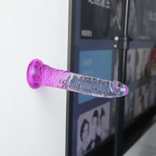 TPE Ultra-realistic Dildo Suction Cup Anul Butt Plug Slender Insertion Sex Toys