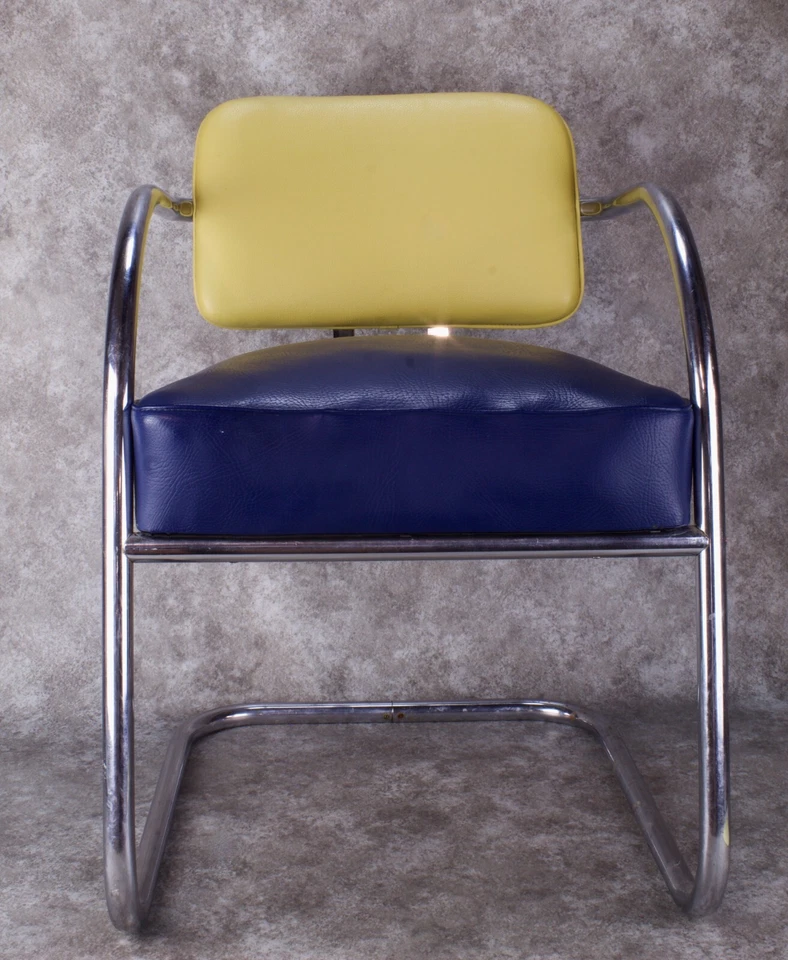 Art Deco Streamline现代悬臂椅 — 第 2/4 张图片