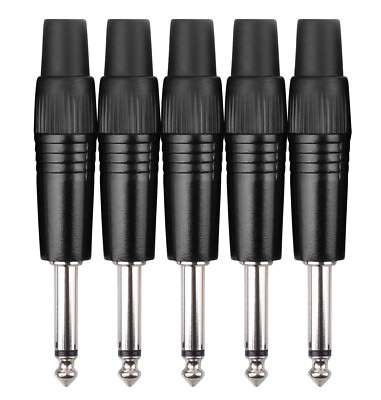 Super Audio Steckverbinder 5er Set für die individuelle Kabel-Konfektionierung