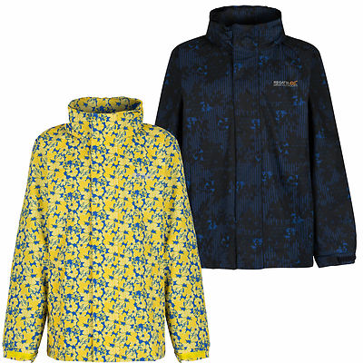 Regatta Printed Overchill Kinder Jacke Mädchen Jungen wasserdicht Mantel
