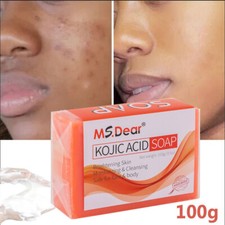 Kojic Acid Soap Dark Spot Cleansing Whitening Soap Skin Bleaching Lightening100g