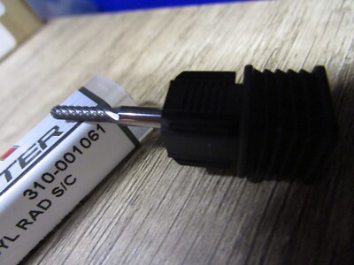 3/32'' x 7/16'' 1/8'' Shank Dia - SC 41 Ball Nosed Single Cut Carbide Burr