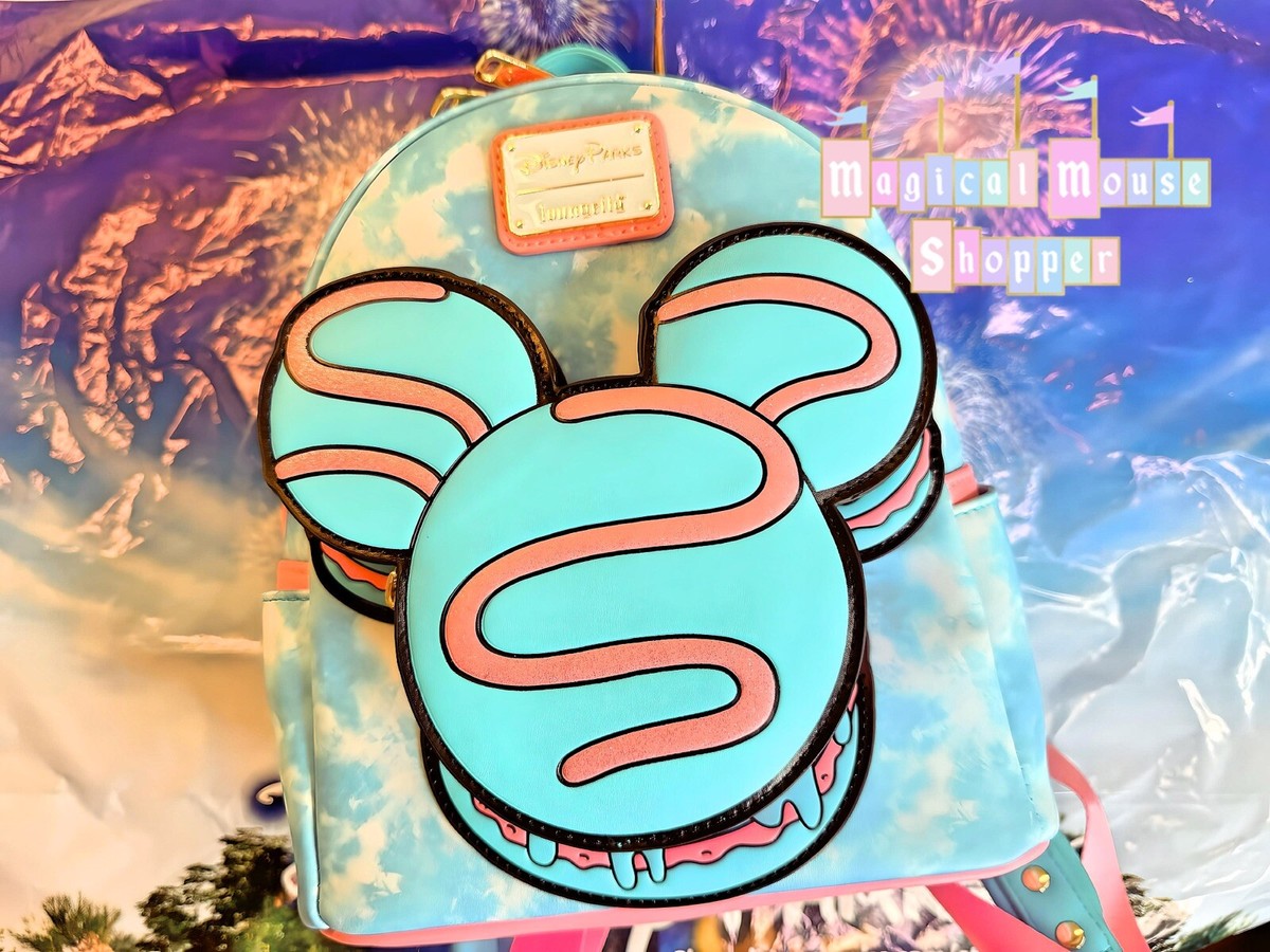 2024 Disney Parks Macaron Mickey Mouse Loungefly Backpack  display picture 2
