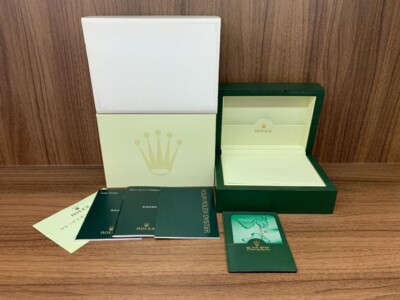 ROLEX Uhrenbox Vitrine - Vintage innen getragen, außen sauber