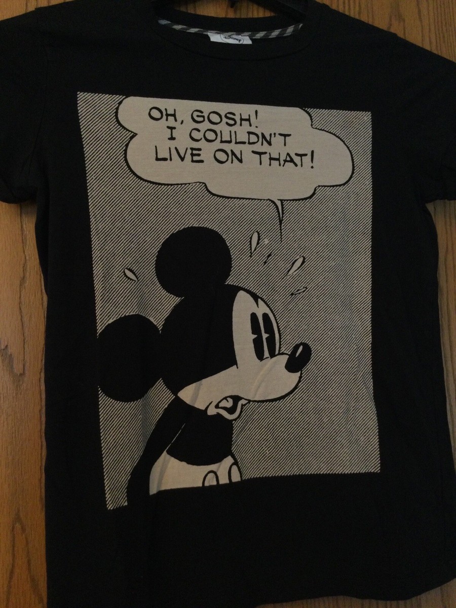 I Love You Lots ミッキー Tシャツ 黒 I Love You Lots ミッキー Tシャツ 黒 Mickey Mouse - “Oh Gosh