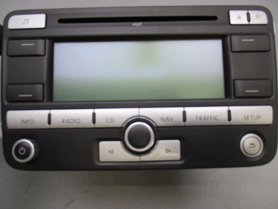Radio Rns 300 CD/MP3 Autoradio Sistema di Navigazione per VW Golf V 1K0035191D - Immagine 3 di 4
