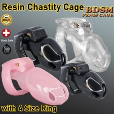 Harz Keuschheitsk&auml;fig Penisk&auml;fig Keuschheitsg&uuml;rtel Selbstkontrolle Chastity Cage