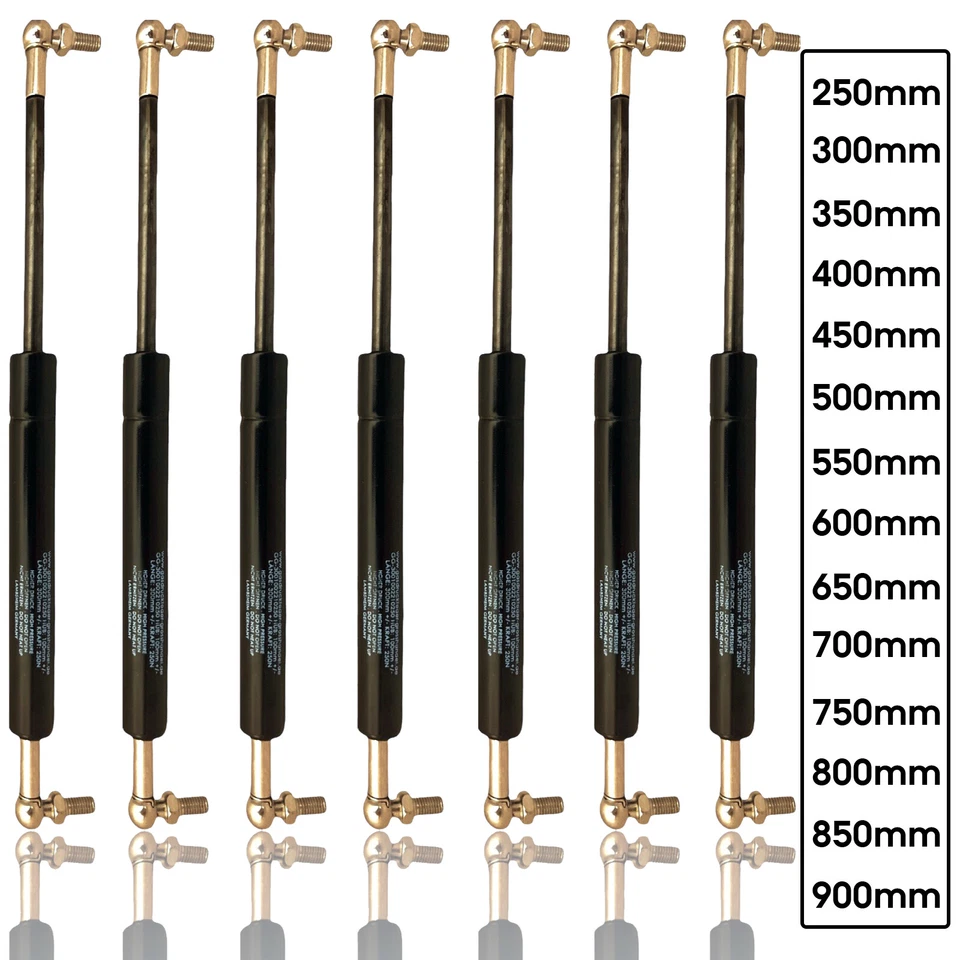 Gasdruckfeder Gasdruckdämpfer Kugelkopf Winkelgelenk 200MM-1.100MM | 100N-1.250N