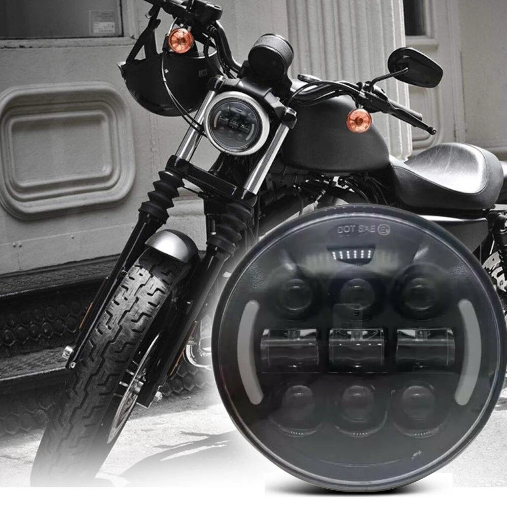 Indian Motorcycle × HEADLIGHT オールインワン For Indian Scout & Bobber 5.75