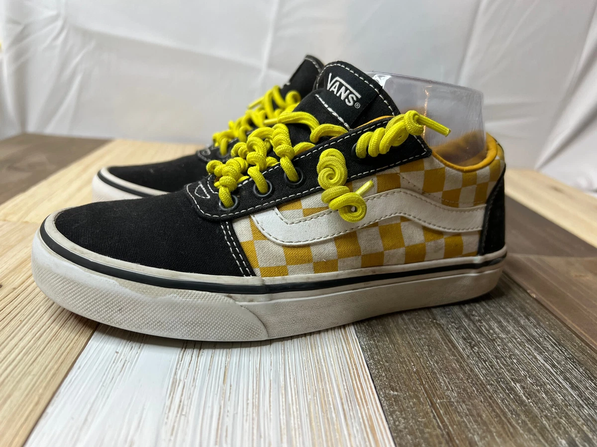 Yellow clearance skater vans