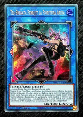 TRI-BRIGADE FERRIJT LA FIORITURA ARIDA Ultra Rare auf Italienisch PHRA-IT046 YUGIOH