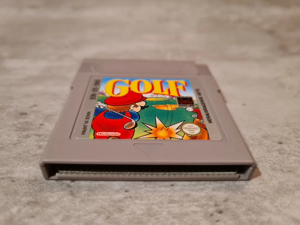 Nintendo Game Boy Classic Juego Golf Modul EUR