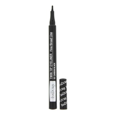 Isadora Twin Tip 52 Carbon Black Eyeliner 1ml For Women