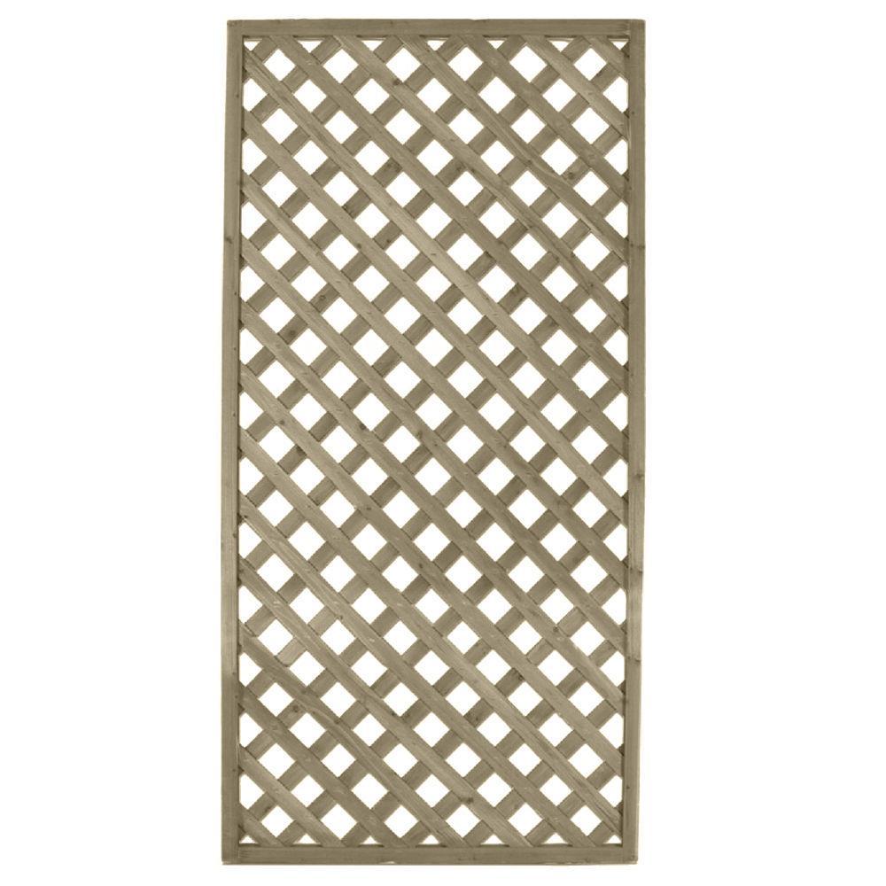 Pannello Grigliato in Legno 120x180cm per Piante Rampicanti Esterno