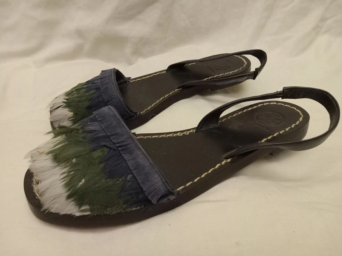 Tory burch feather clearance shoes