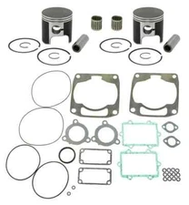 2002 Arctic Cat ZR 800 Cross Country Pistons Top End Gasket Kit Bearings 81mm
