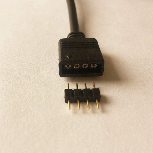 4pcs 1m RGB LED Streifen Verlängerungskabel 4 polig LED Band Verlängerung Kab... - Bild 2 von 6